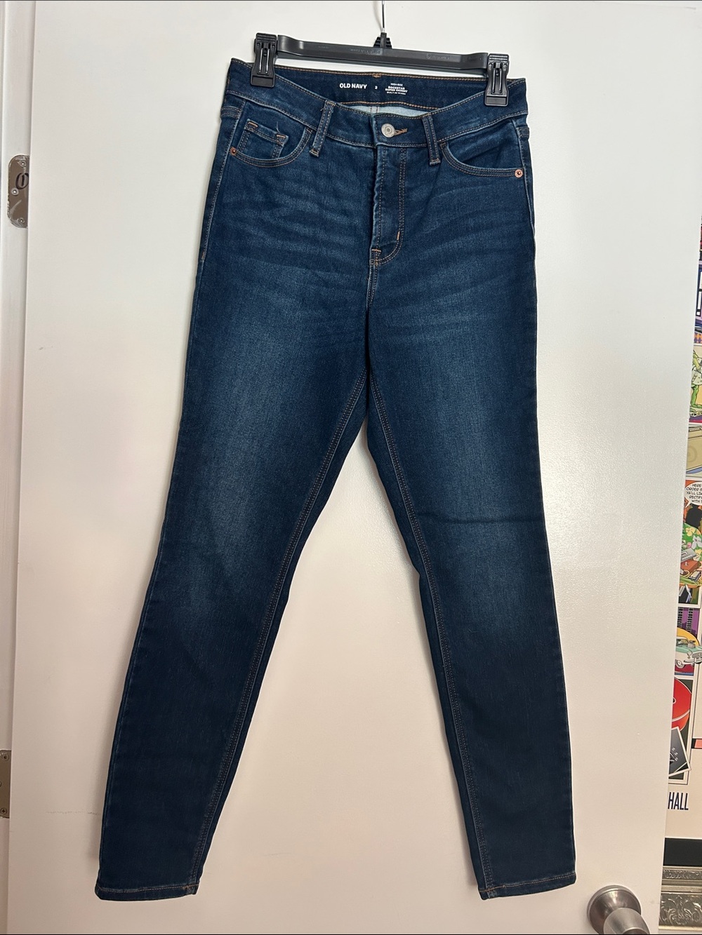 Old Navy Women's Dark Indigo Skinny Jeans